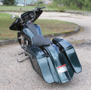 "FLOW" STRETCHED SADDLEBAGS